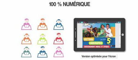 Innovation - Les manuels num&eacute;riques en version optimis&eacute;e pour les tablettes !
&nbsp;